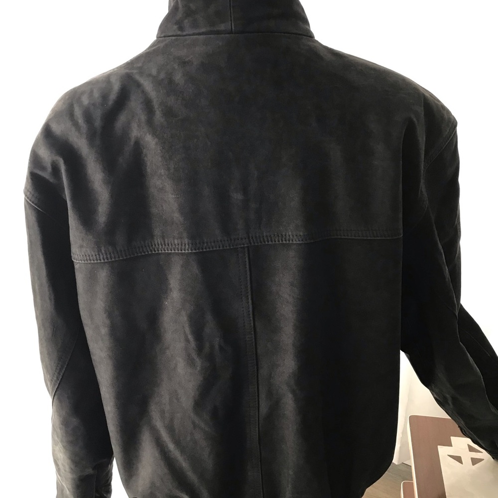 80s vintage leather jacket - Picture 4 of 10